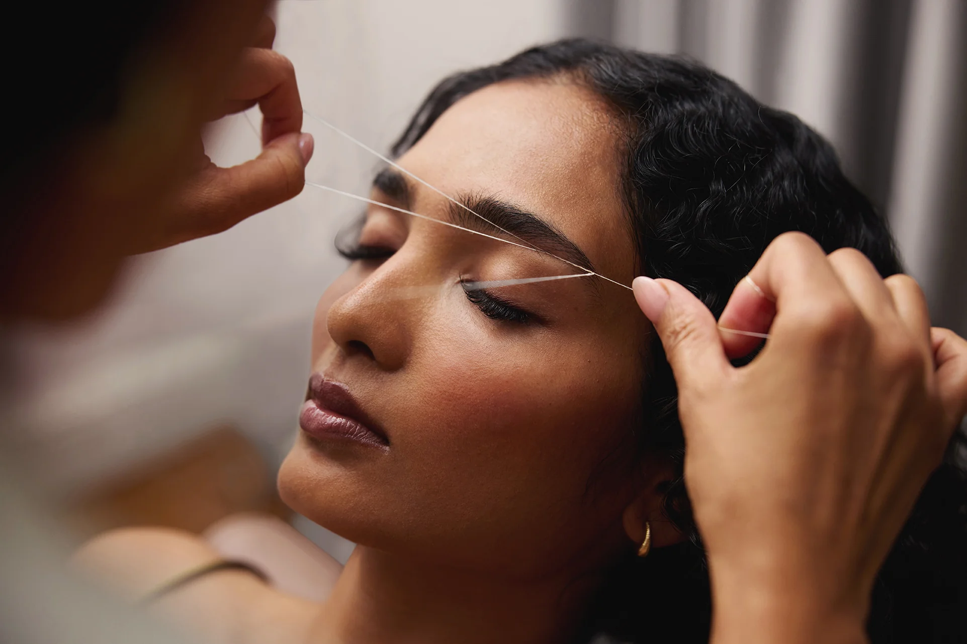 Eyebrow Threading